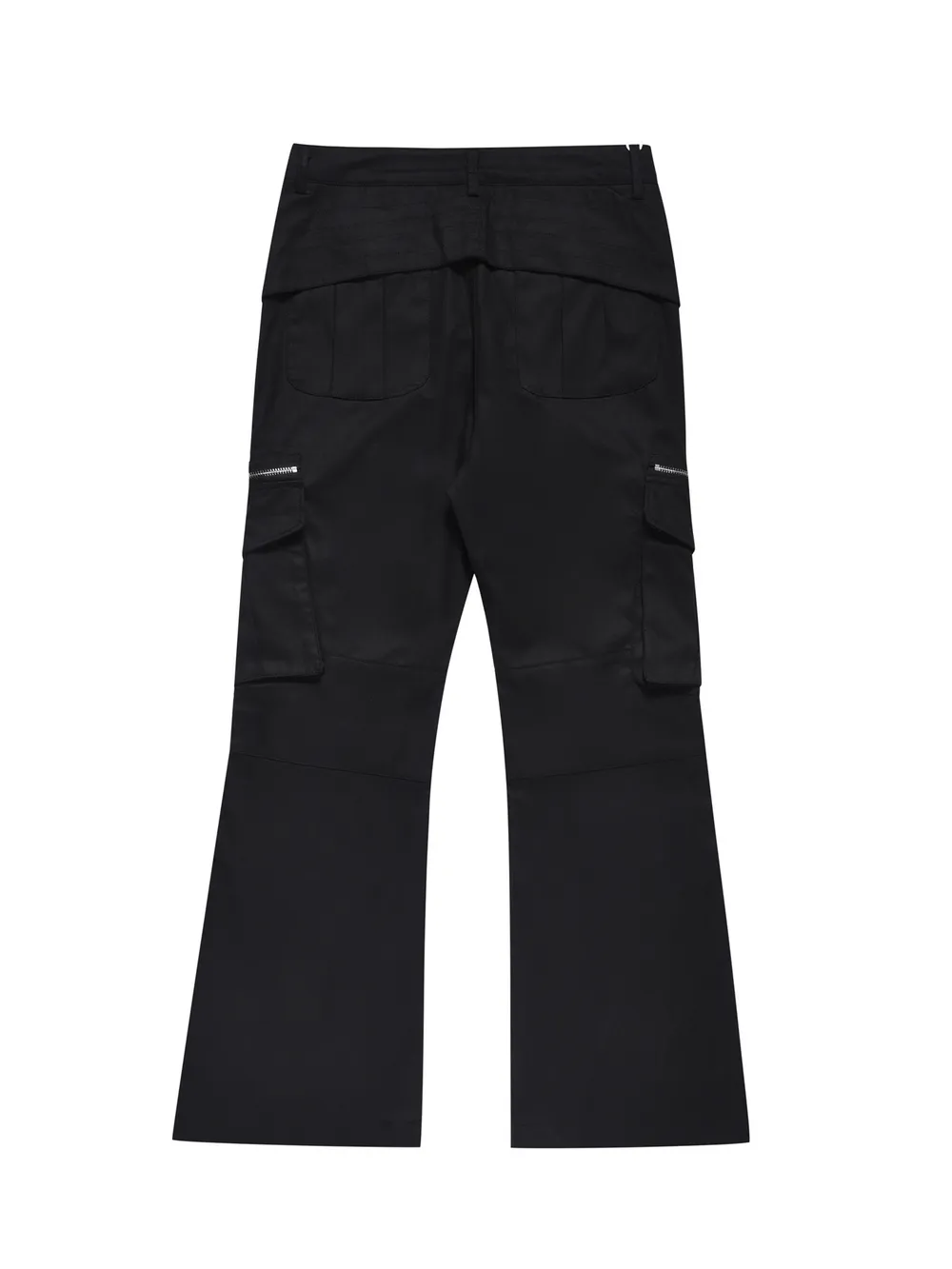 Men's Multi-Pocket Flared Cargo Pants, image 6