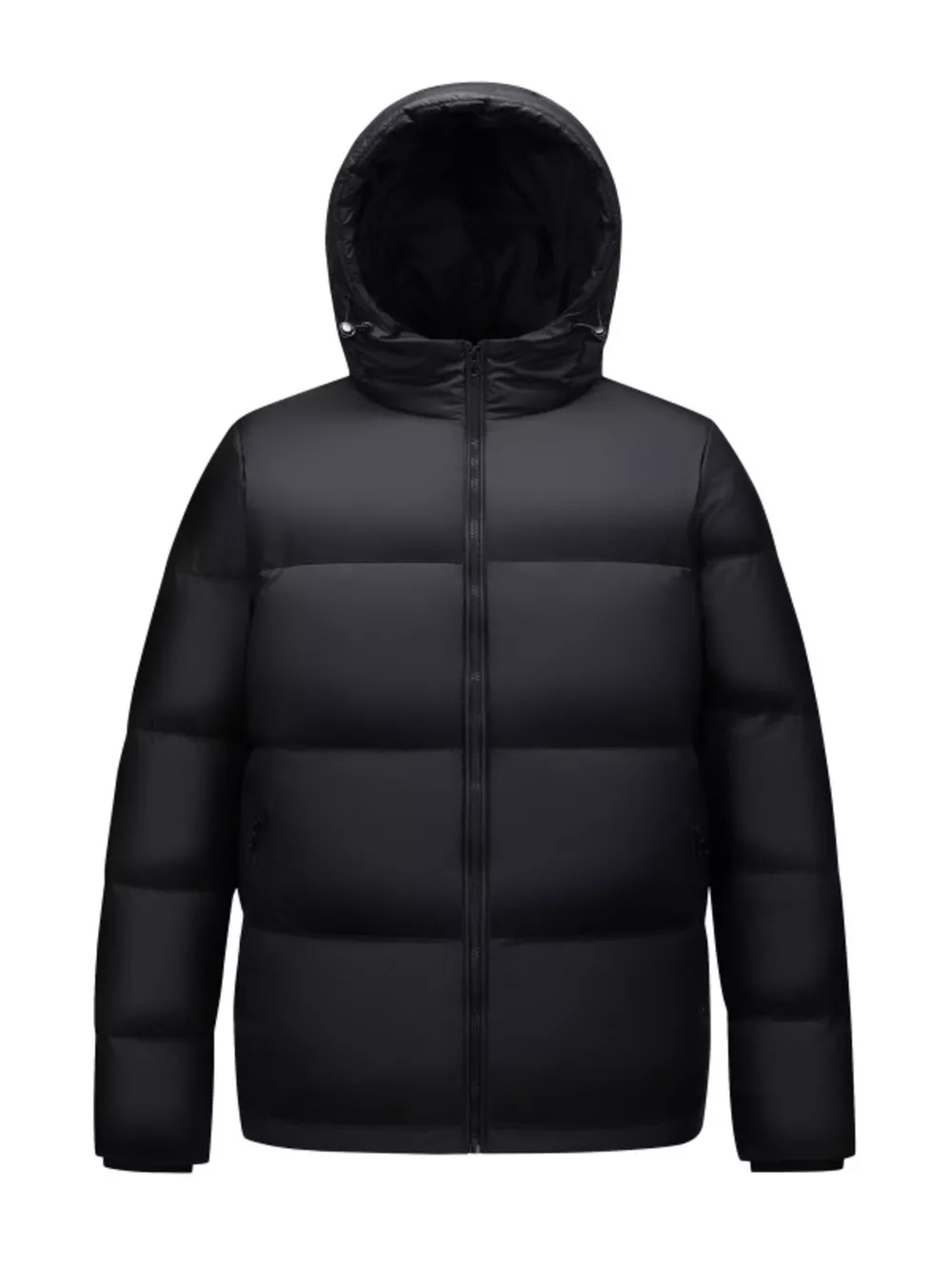 Men's Full Size Warm Padded Hooded Puffer Jacket Plus Size, image 4