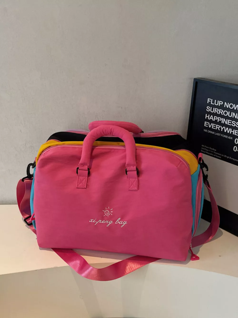 Colorful Lightweight Travel Duffel Bag, image 2
