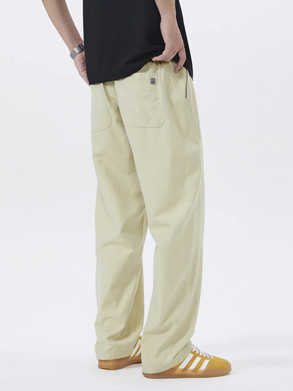 Men's Full Size Loose Fit Casual Pants Plus Size, image 2