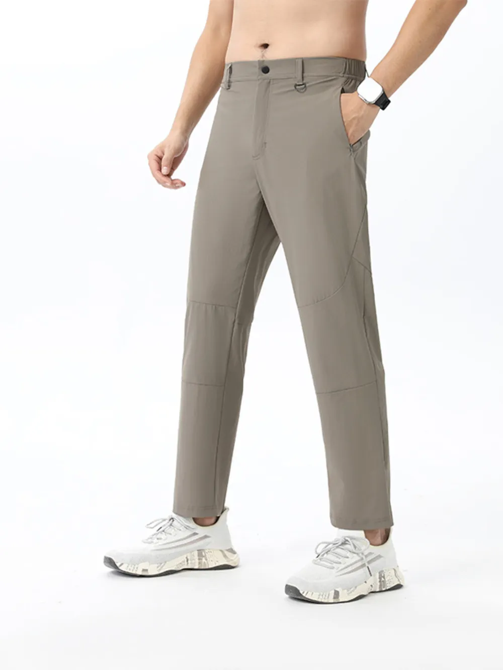 Men's Plus Size Causal Joggers with Pockets, image 3