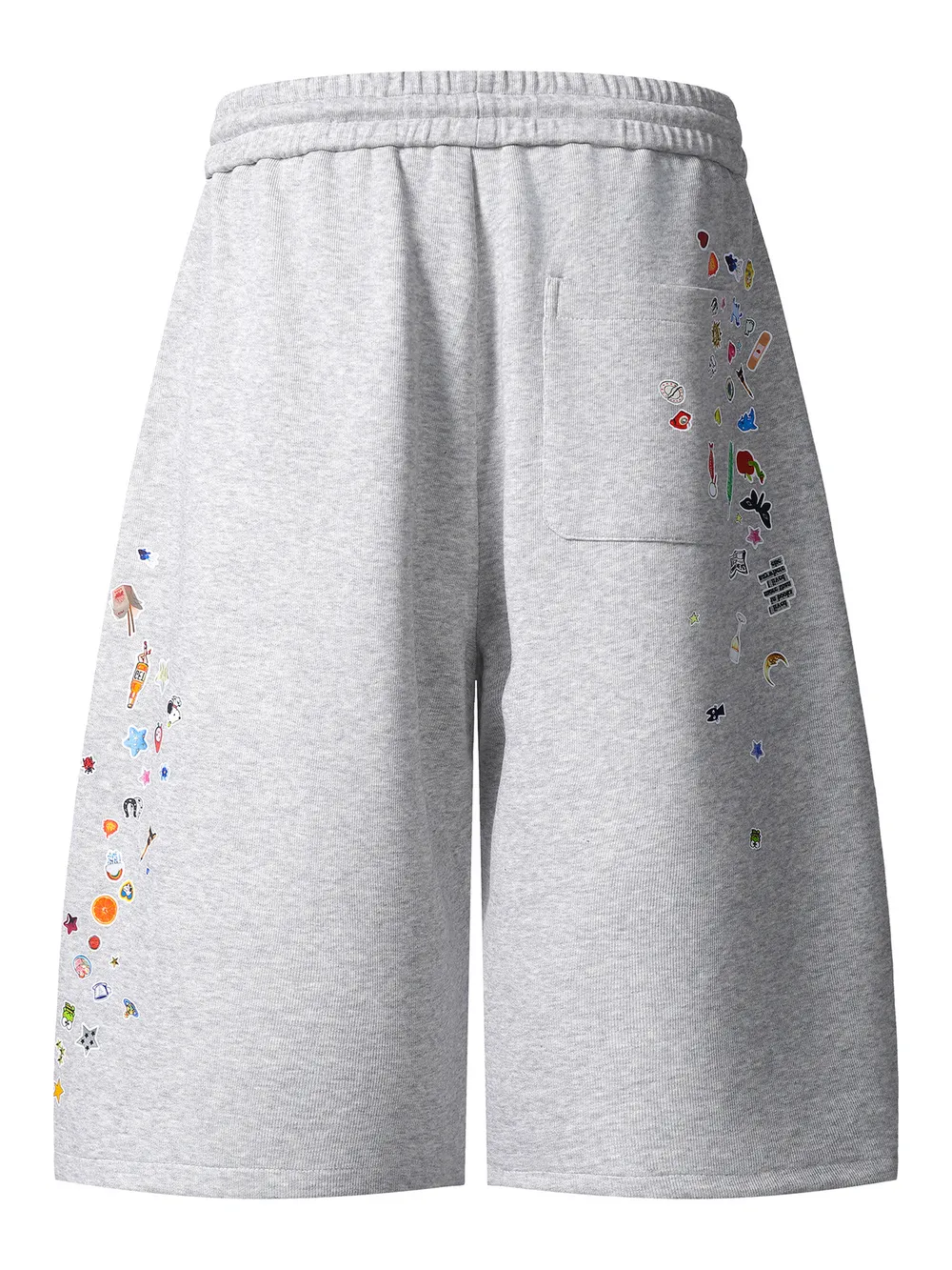 Men's Printed Drawstring Casual Shorts, image 3