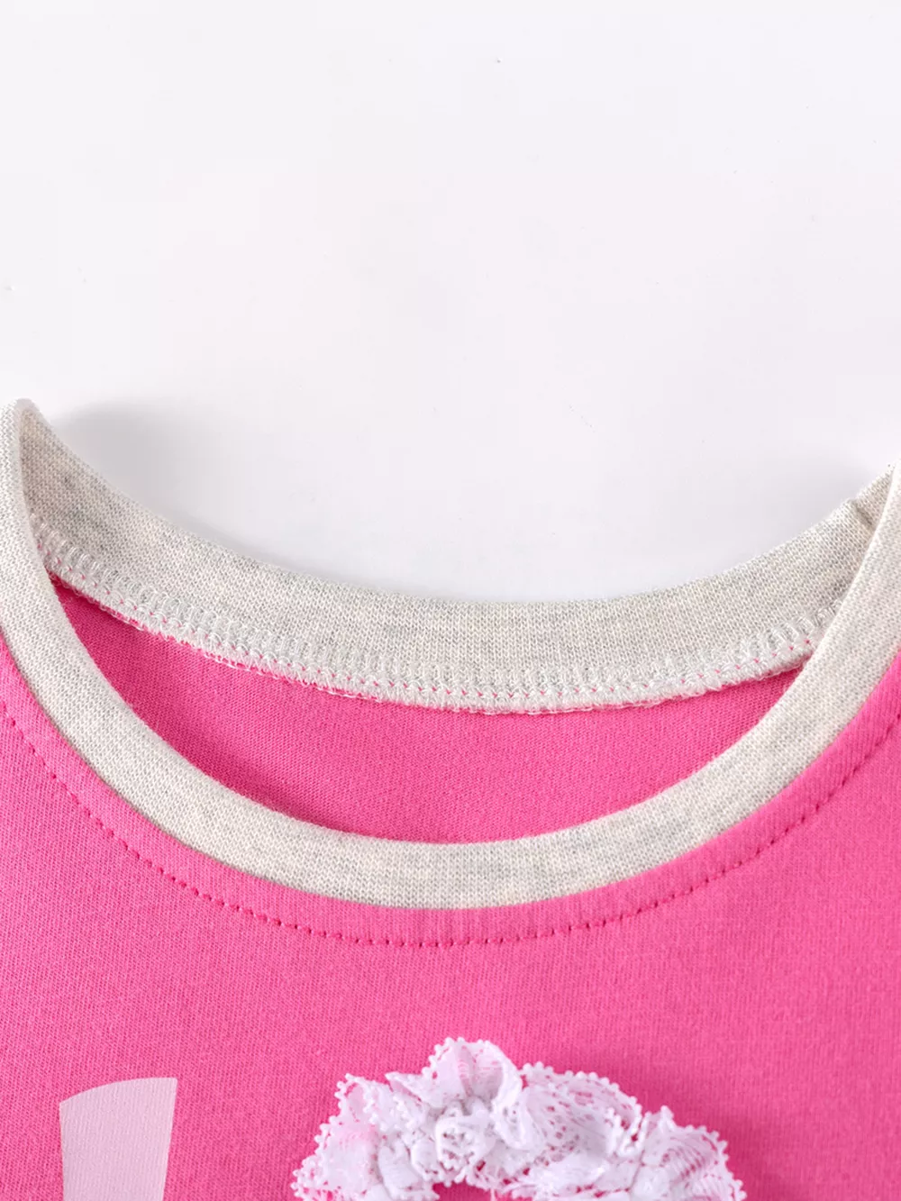 Children's Love Round Neck Tulle Dress, image 2