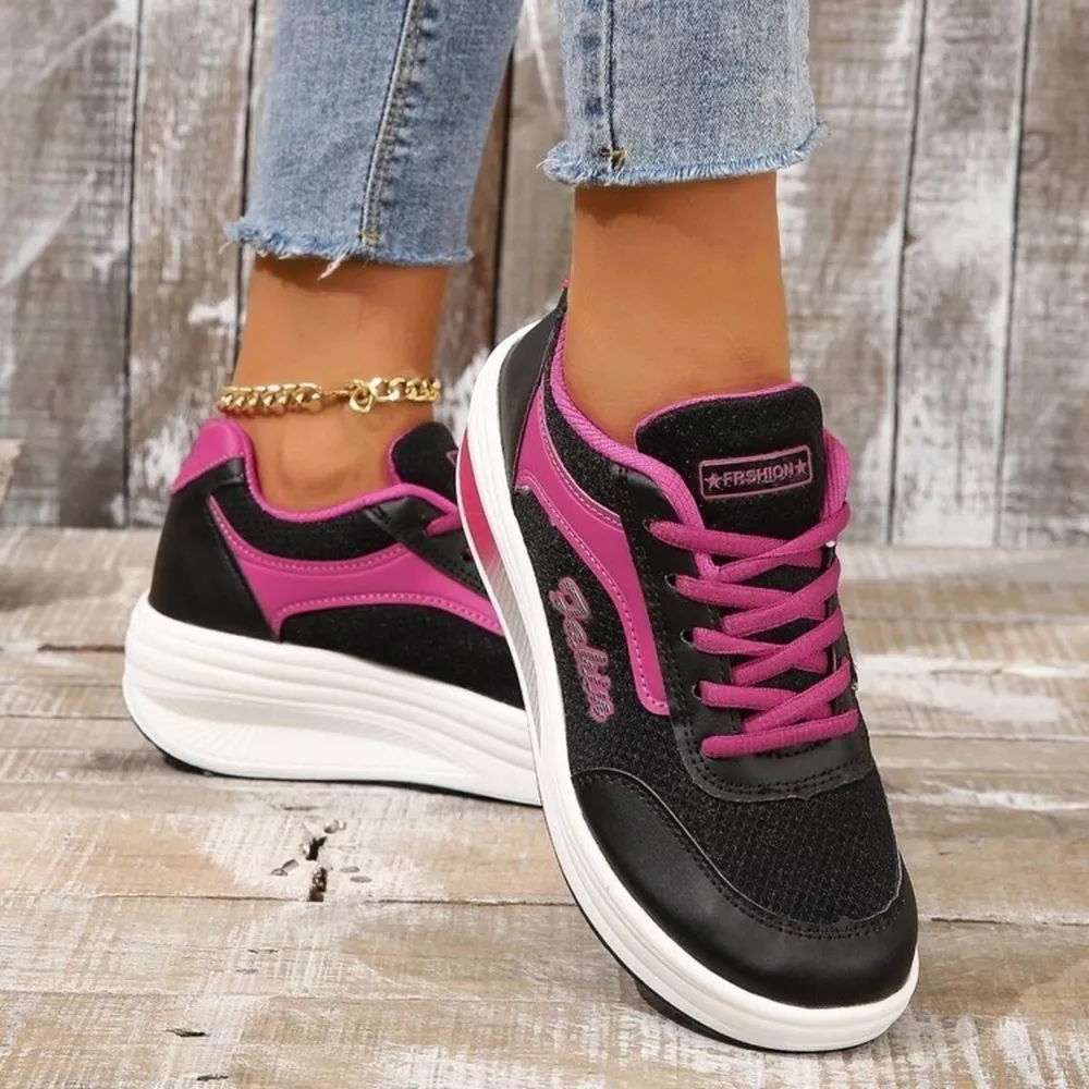 Round Toe Platform Athletic, image 2