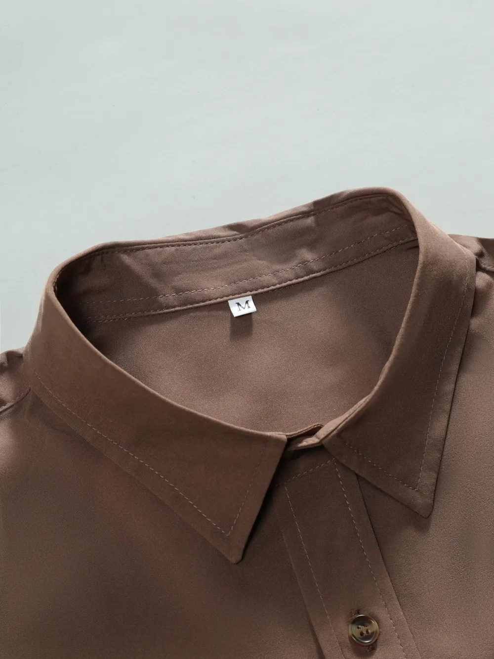 Men's Button Up Short Sleeve Shirt, image 3