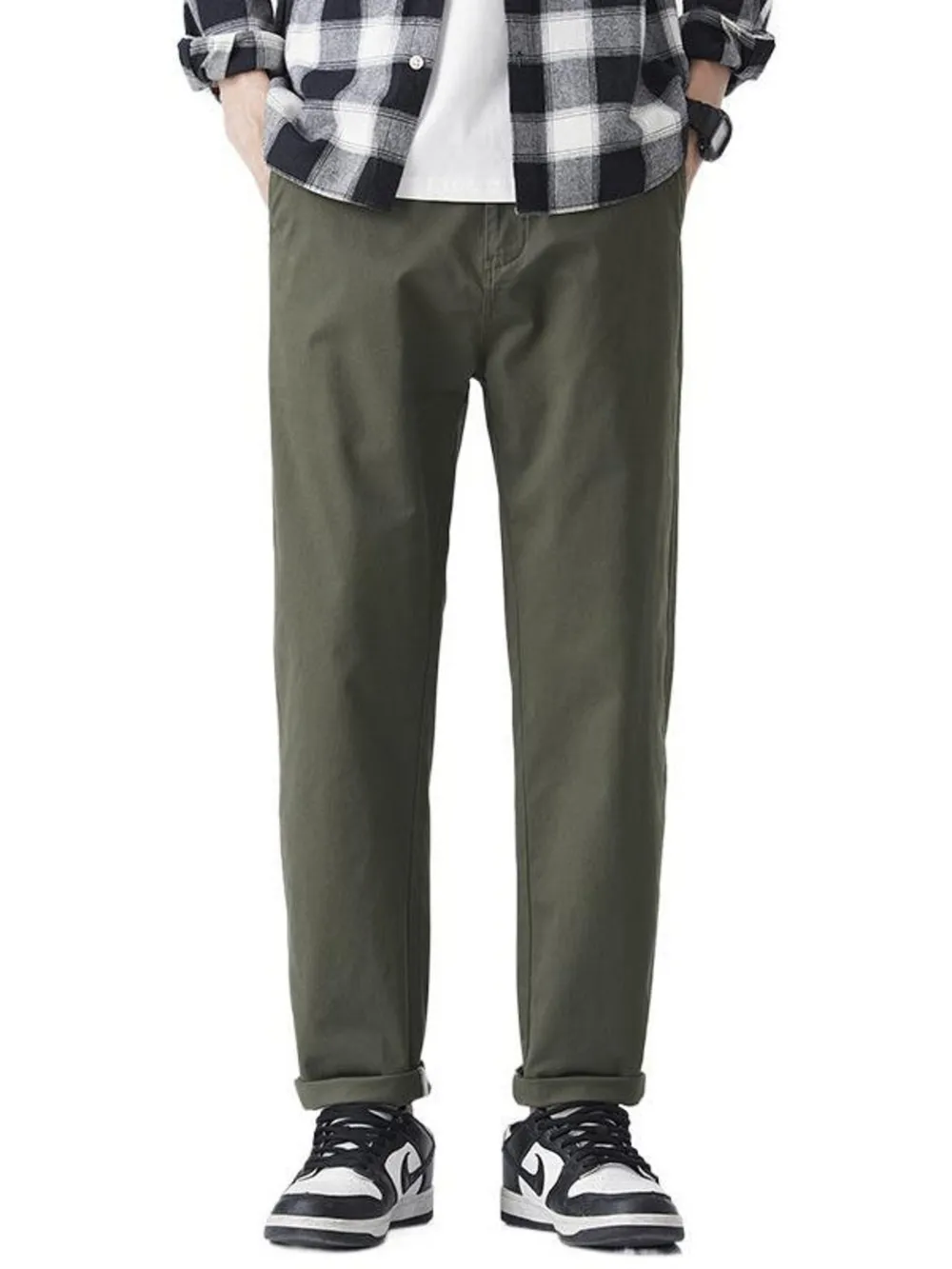 Men's Straight Leg Casual Pants