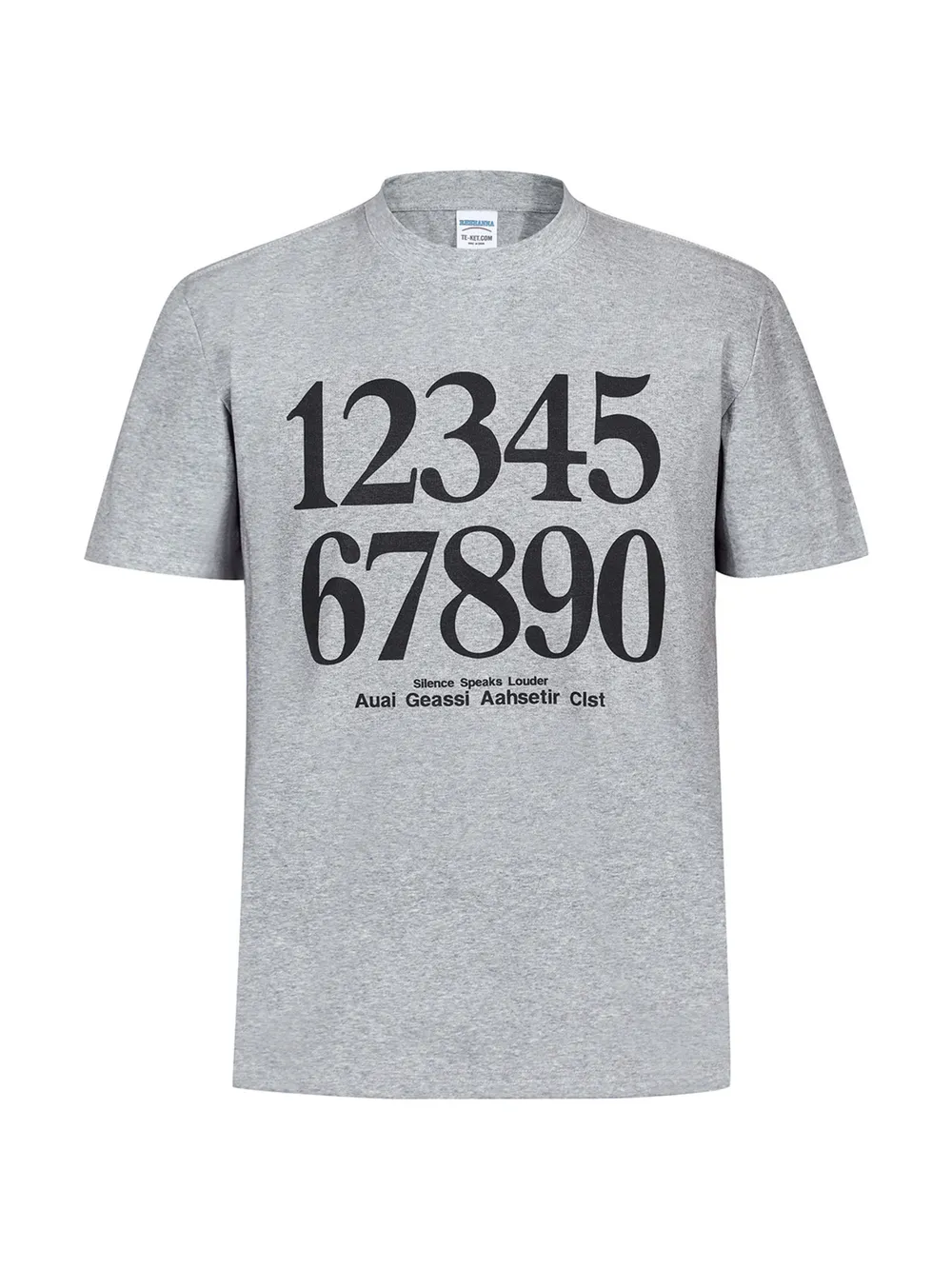 Men's Number Casual Short Sleeve T-Shirt, image 3