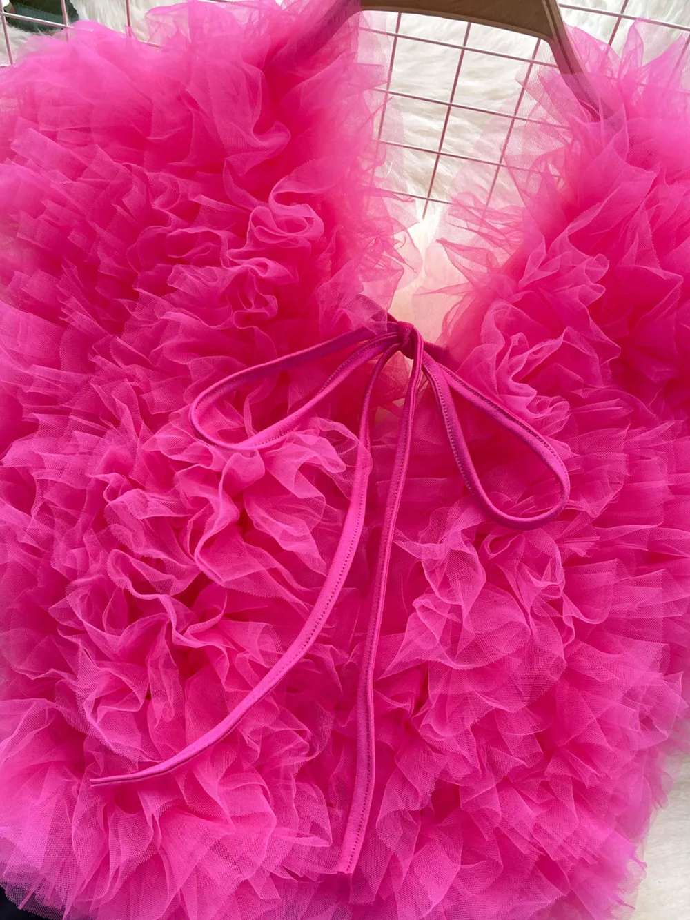 Ruffle Trim Sleeveless Bodysuit, image 10