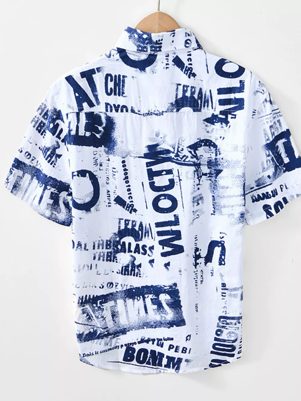 Men's Printed Short Sleeve Shirt, image 7