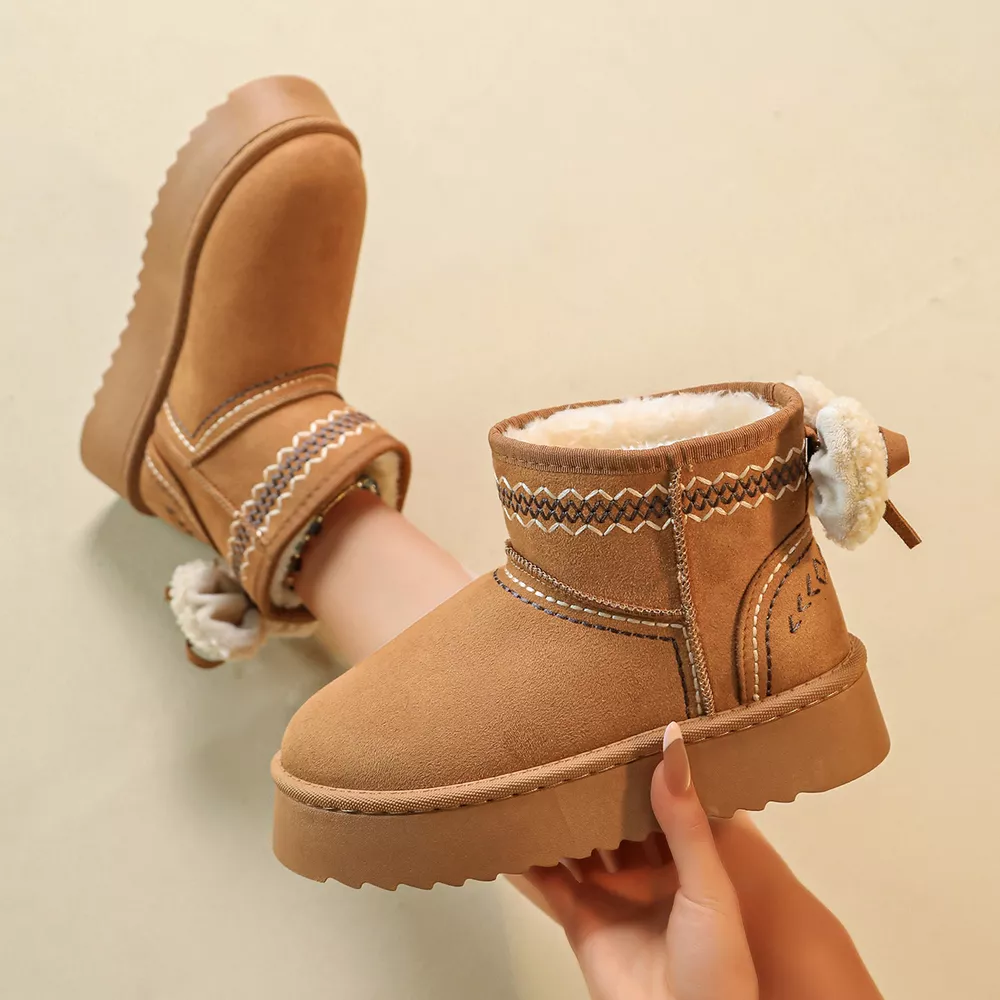 Round Toe Platform Boots, image 3