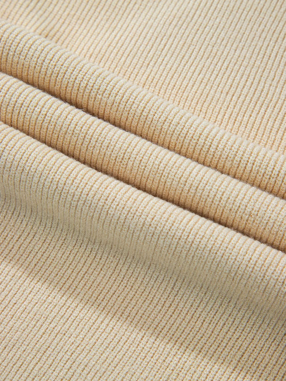Ribbed Knit Button Front V Neck Cardigan, image 12