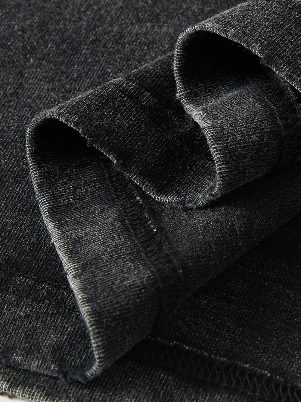 Men's Washed Round Neck Dropped Shoulder Sweatshirt, image 9