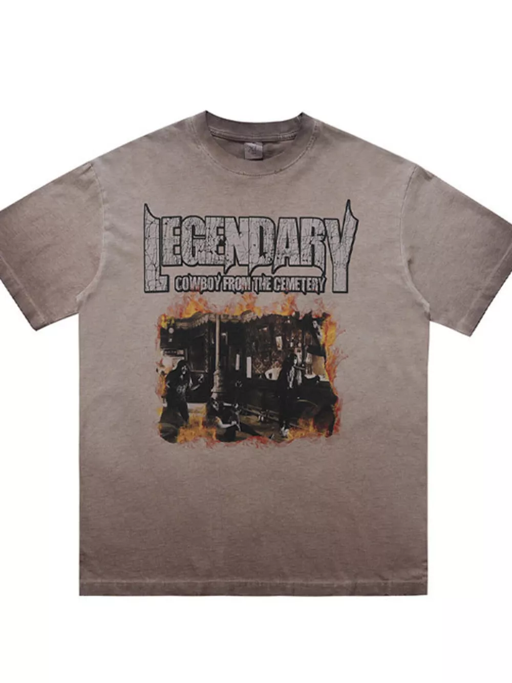Men's Graphic Round Neck T-Shirt, image 5