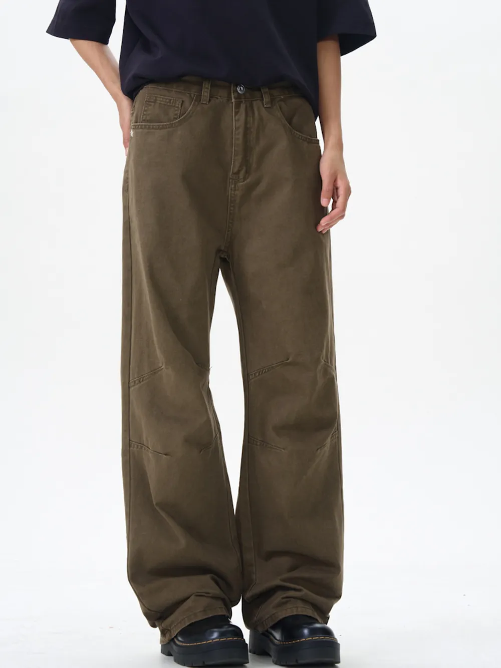 Men's Wide Leg Casual Pants, image 6