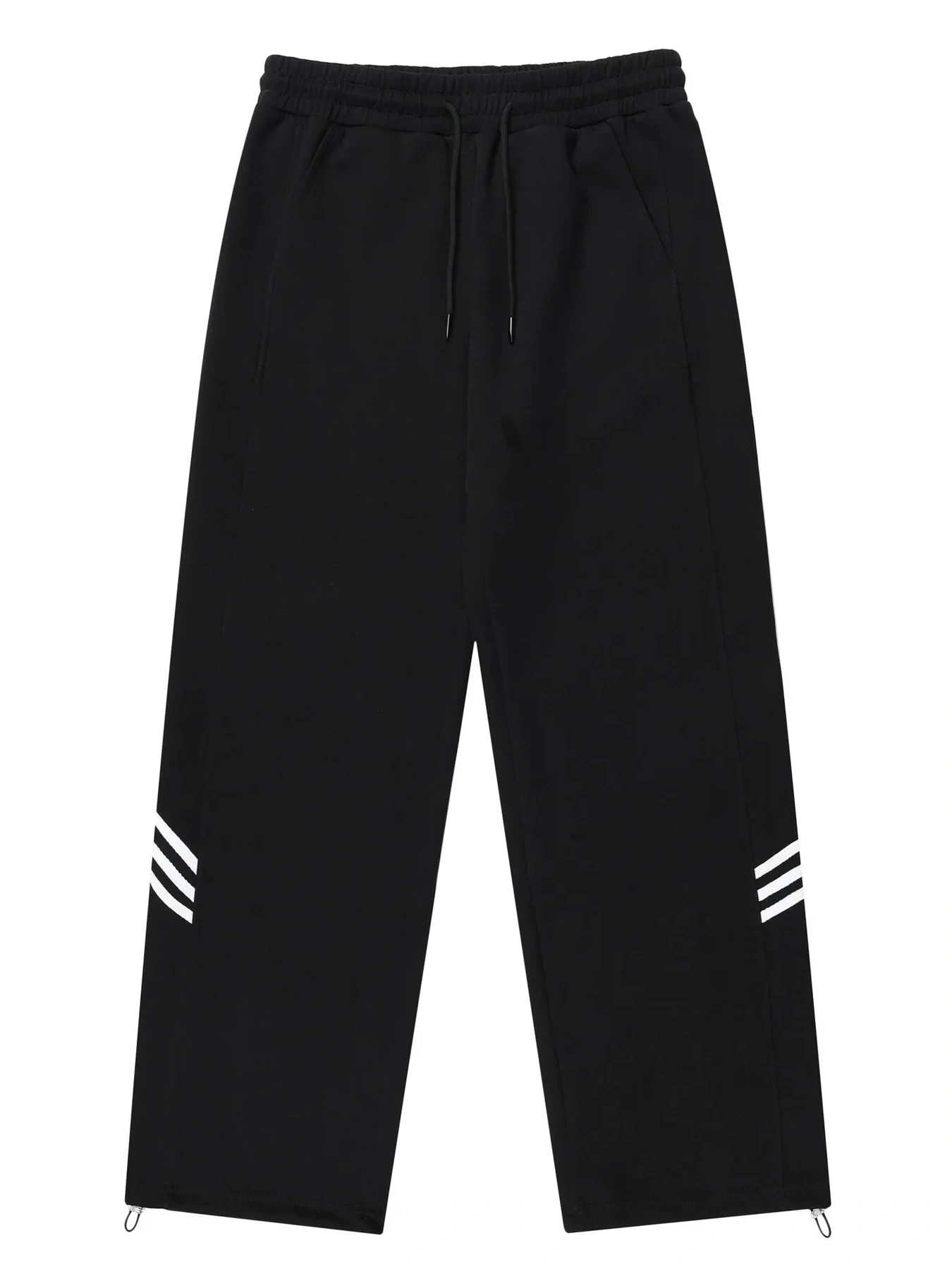 Men's Drawstring Wide Leg Pants