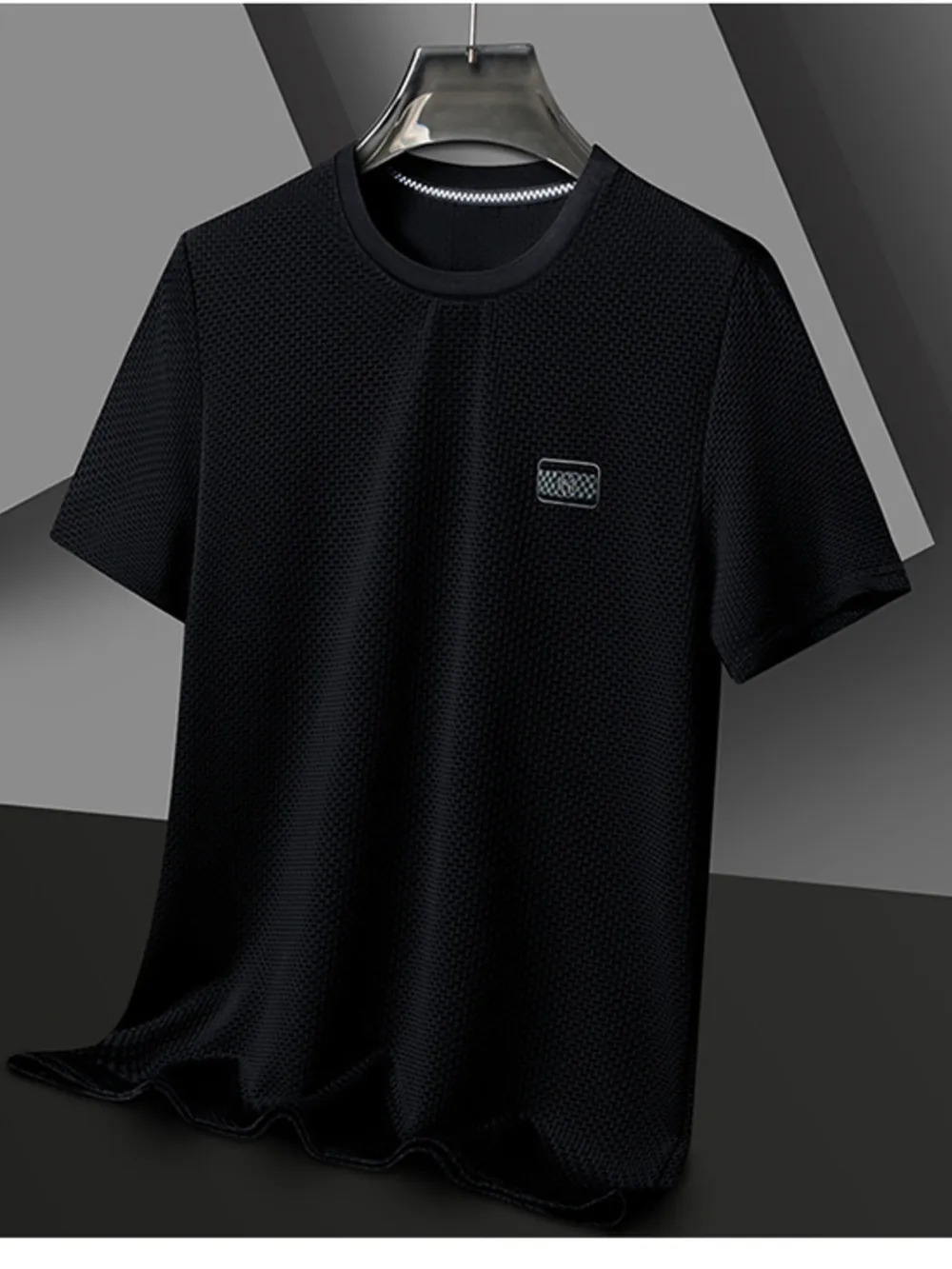 Men's Plus Size Breathable Short Sleeve T-Shirt, image 7
