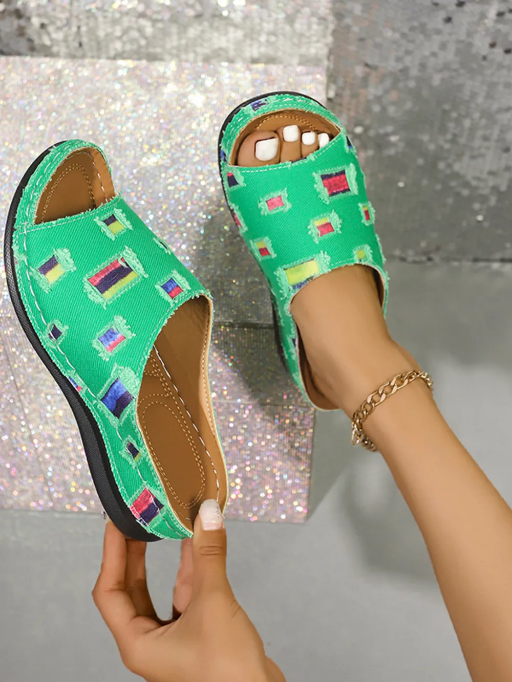 Hollow Out Comfort Sandals, image 3