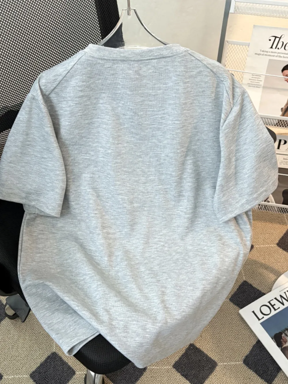 Men's Plus Size Quarter-Zip Short Sleeve T-Shirt, image 4