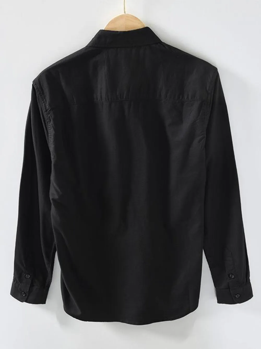 Men's Button Up Long Sleeve Shirt, image 3
