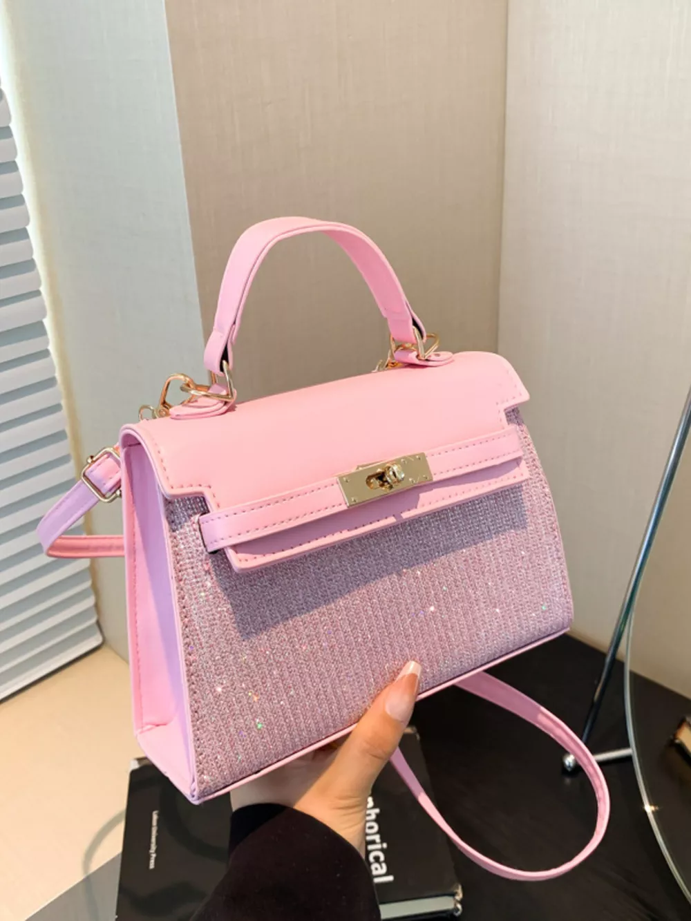 Adjustable Strap Mini Crossbody Bag, image 7