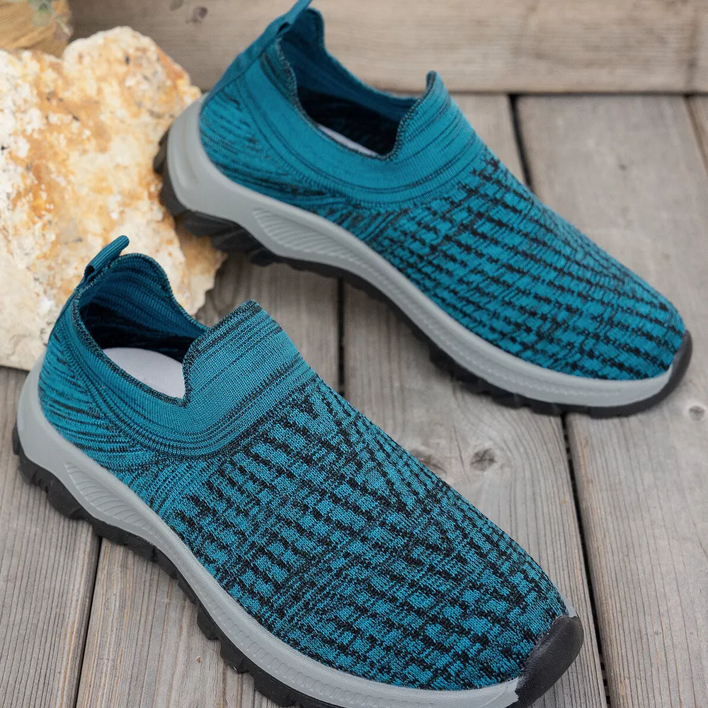 Round Toe Mesh Slip-Ons, image 10