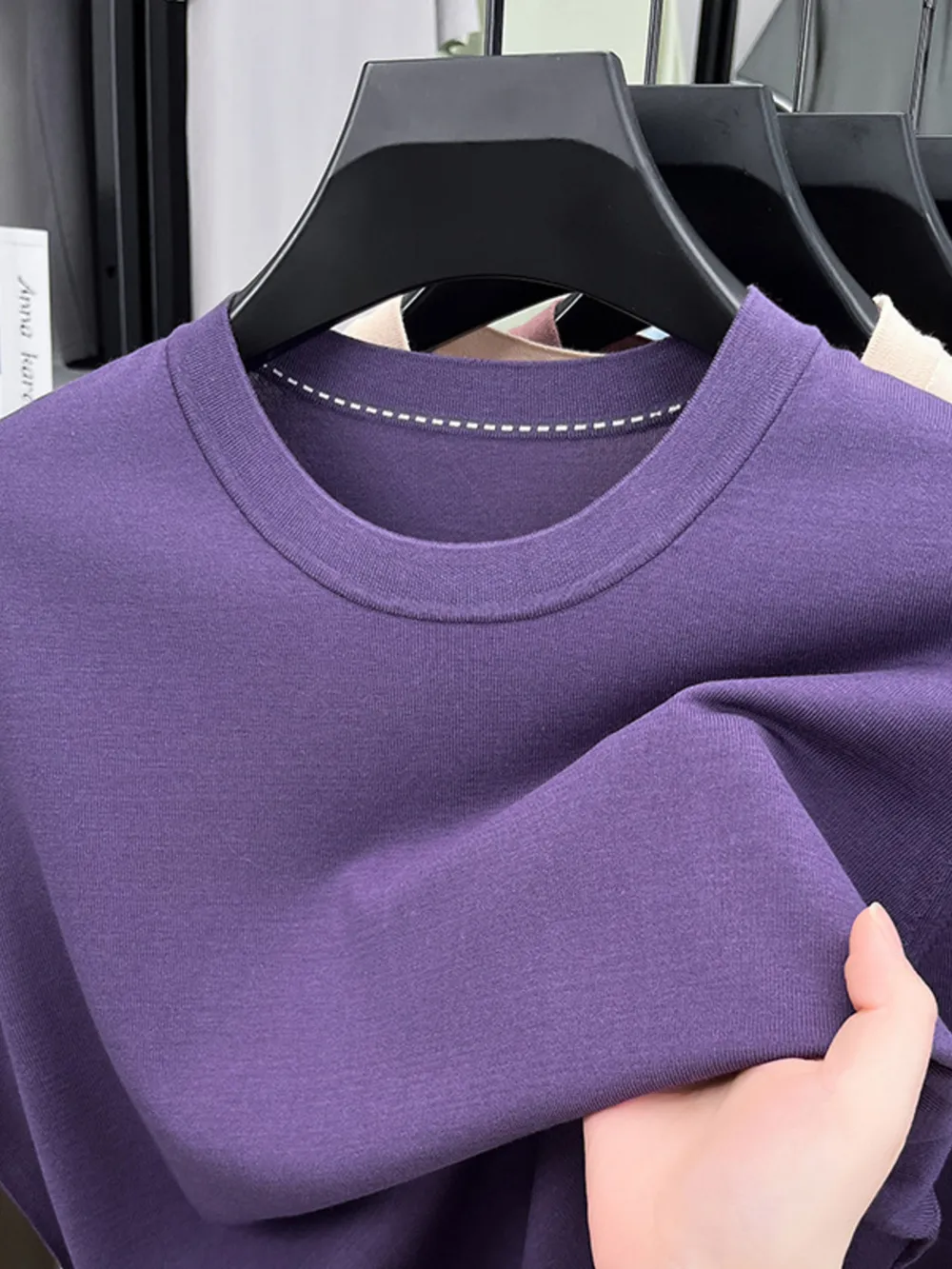 Men's Full Size Short Sleeve Crew Neck T-Shirt Plus Size, image 14