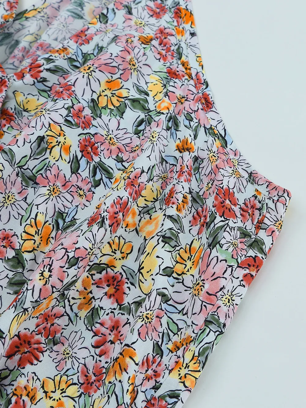 Floral Print Halter Cami, image 2