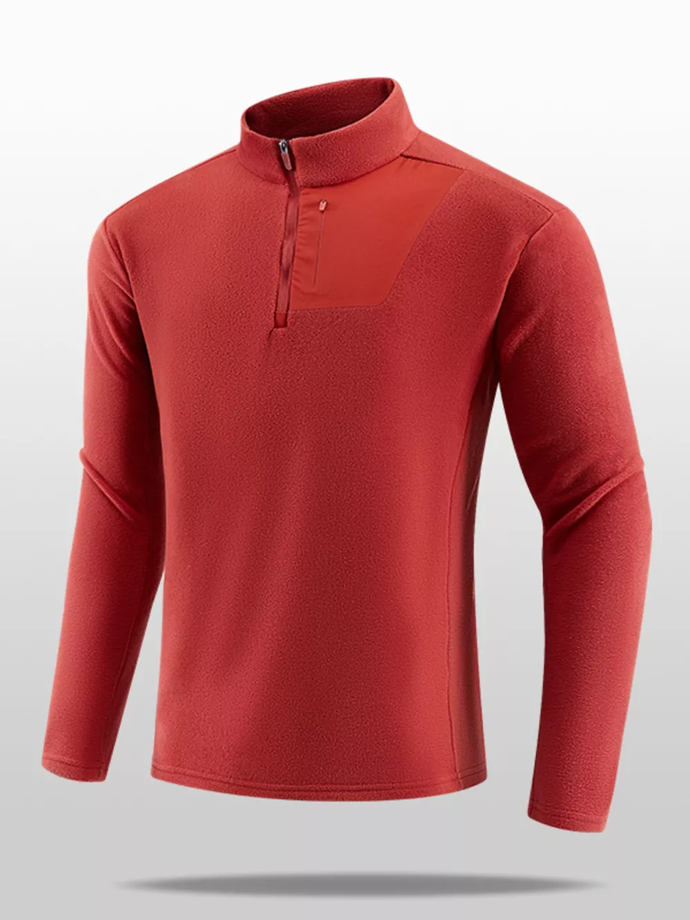 Men's Plus Size Comfortable Half- Sweatshirt, image 6
