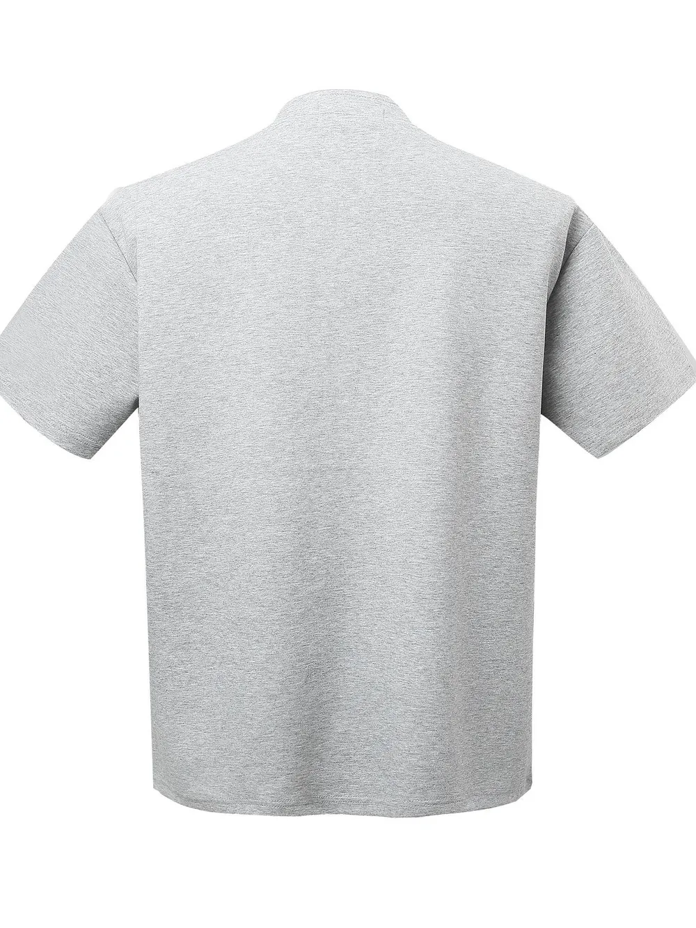 Men's Contrast Half Zip Short Sleeve T-Shirt, image 4