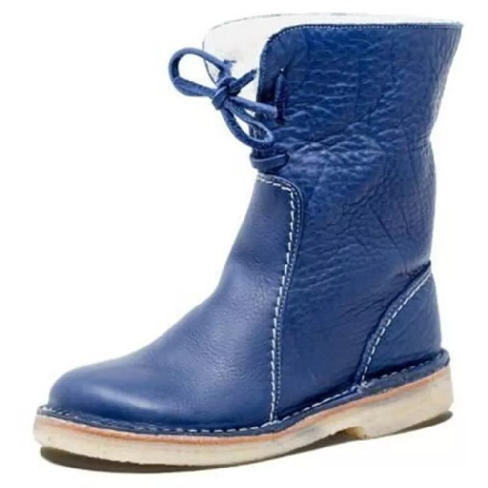 Round Toe Flats Boots, image 4