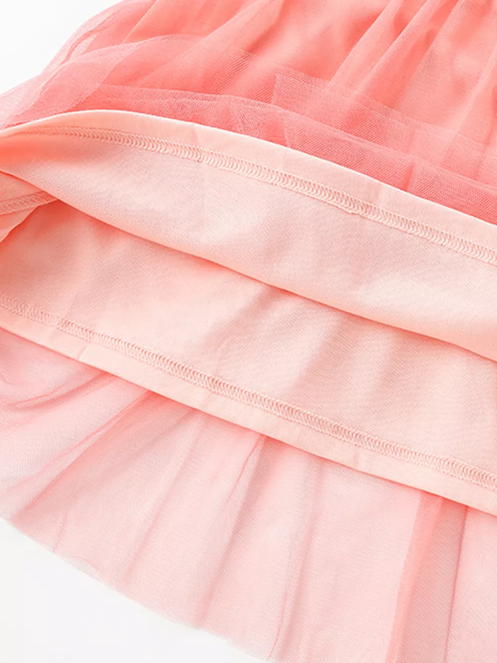 Children's Butterfly Embroidered Tulle Layered Dress, image 5