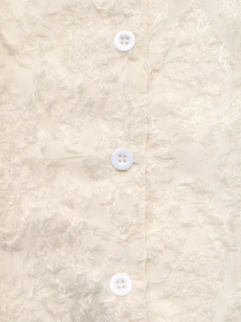 Textured Long Sleeve Button-Up Shirt, image 2