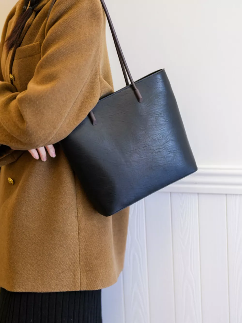 PU Leather Tote Bag, image 4