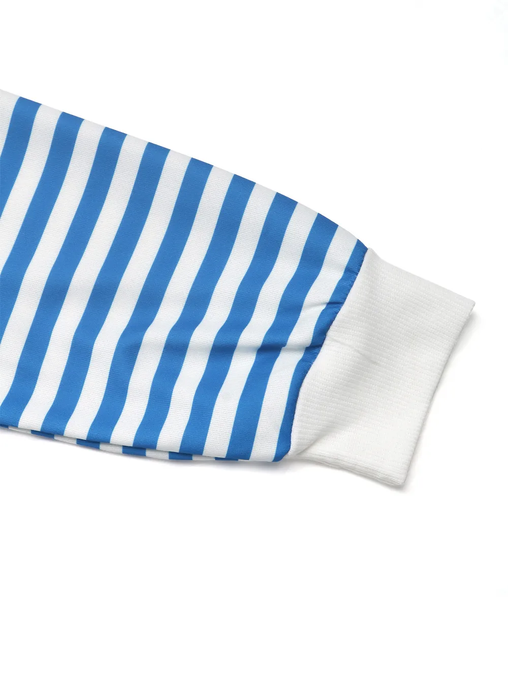 Striped Quarter Zip Long Sleeve Hoodie, image 2