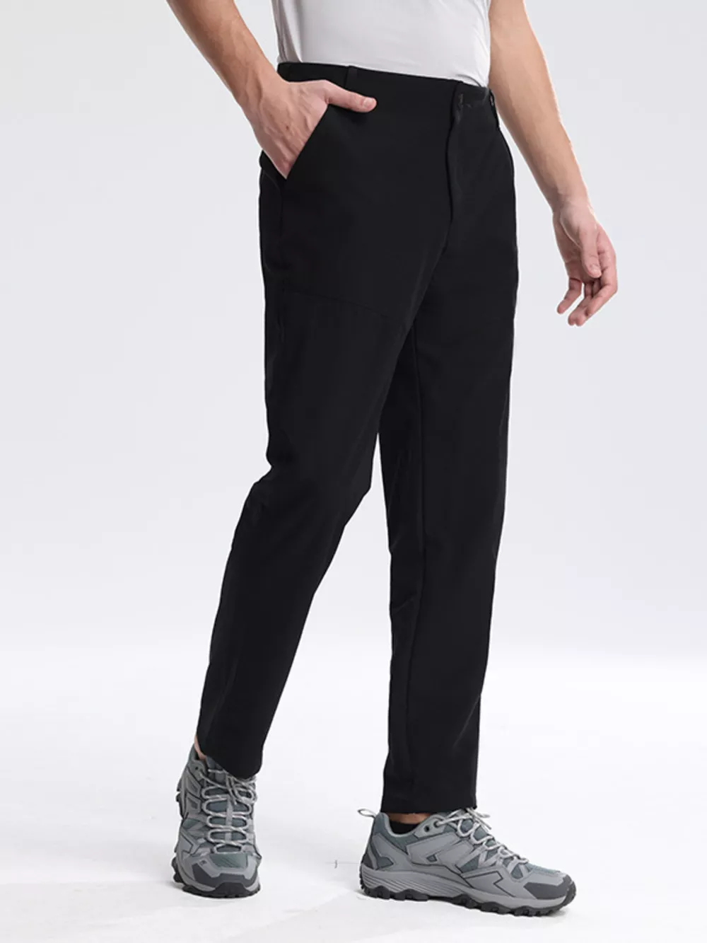 Men's Plus Size Lightweight Pocketed Pants, image 7