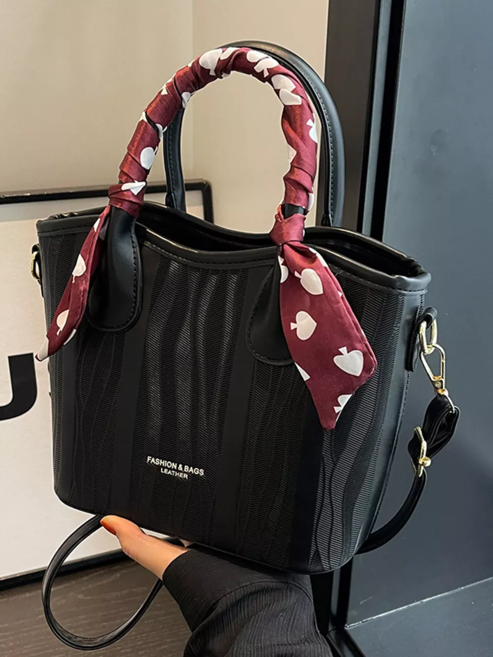 Top Handle Crossbody Bag