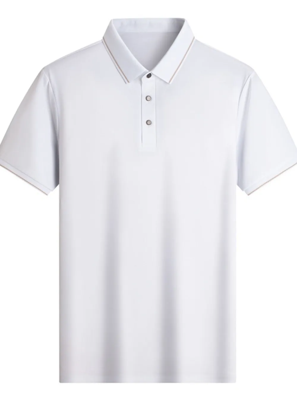Men's Button Detail Short Sleeve Polo, image 8
