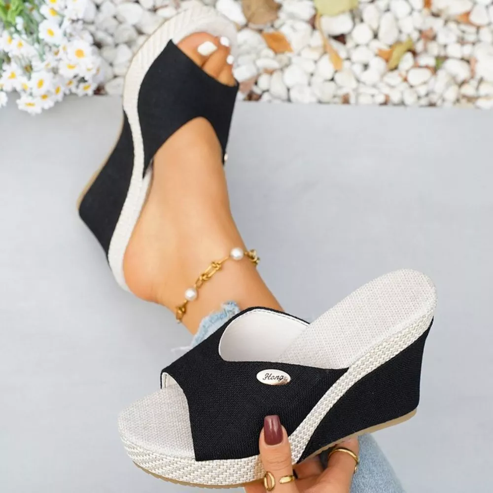 Open Toe Wedge Sandals, image 9