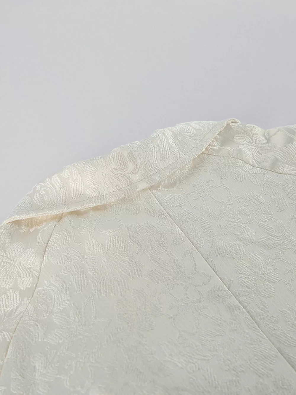 Jacquard Bomber Jacket with Drawstring Waist, image 13