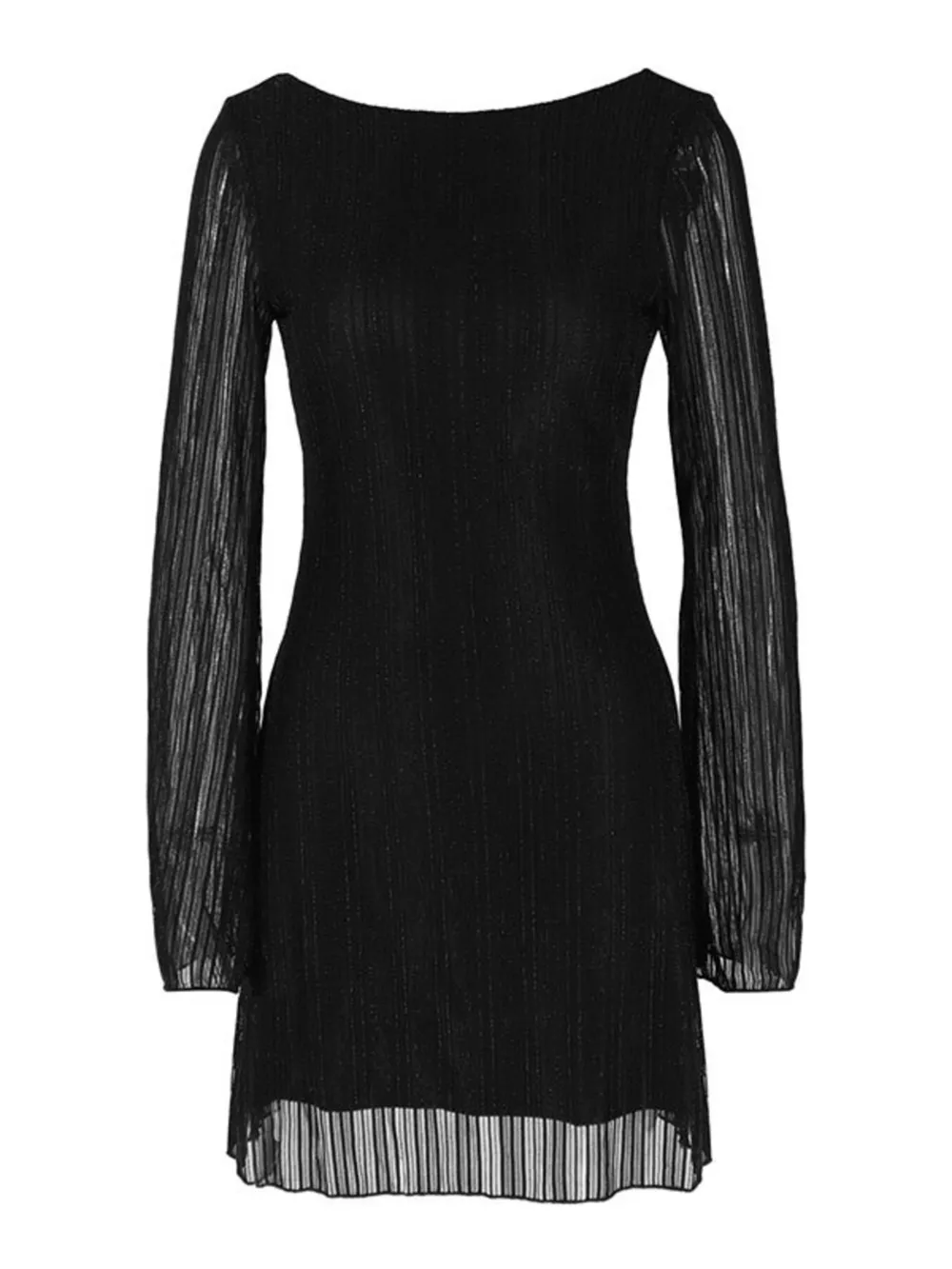 Backless Long Sleeve Mini Dress, image 8
