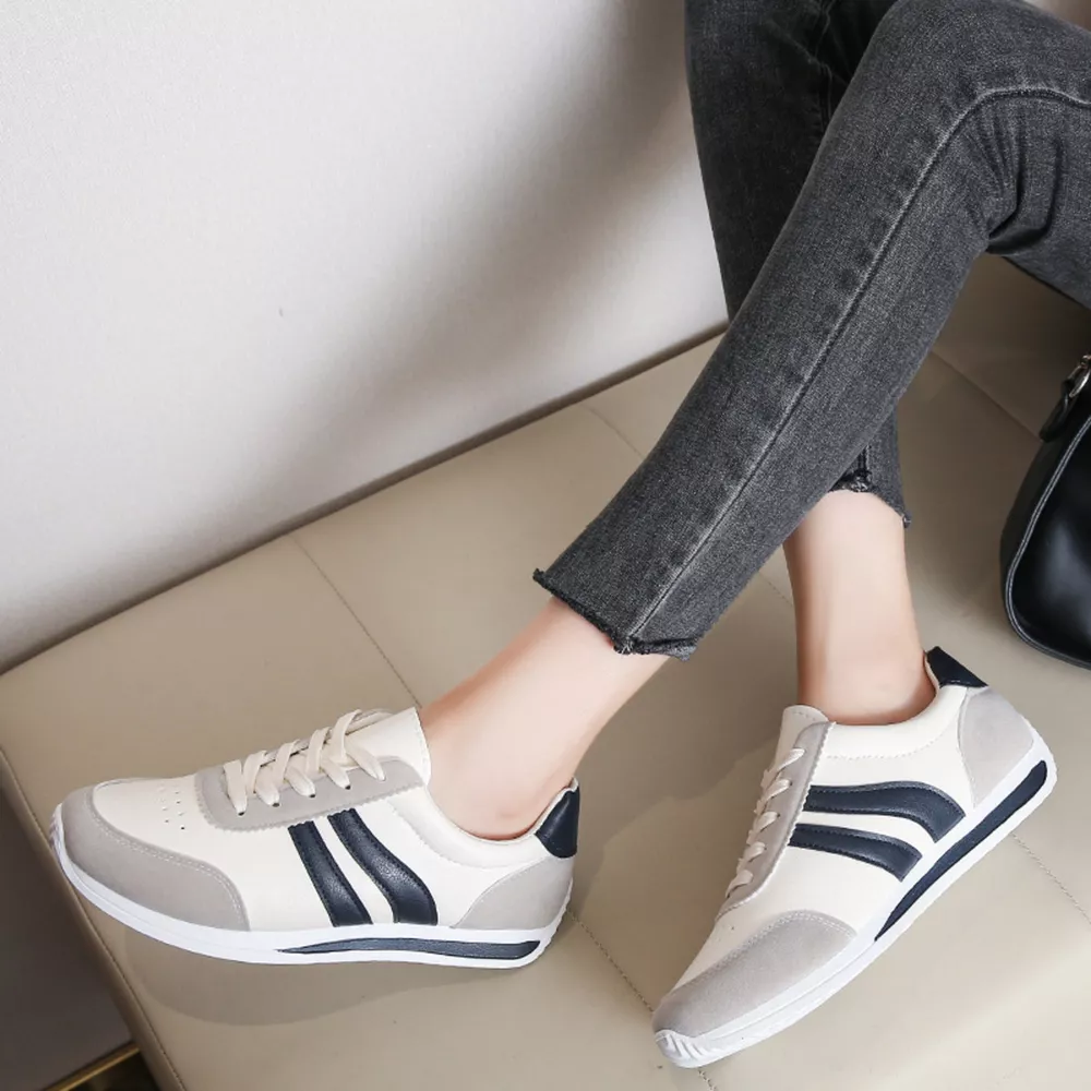 Round Toe Lace Up Sneakers, image 6
