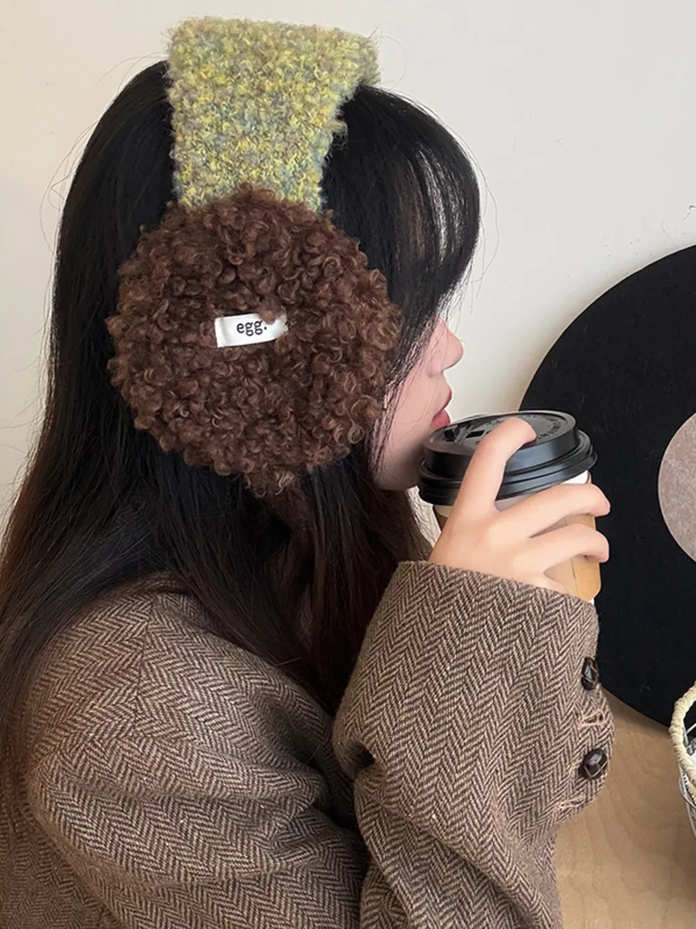 Cozy Sherpa Earmuff, image 2