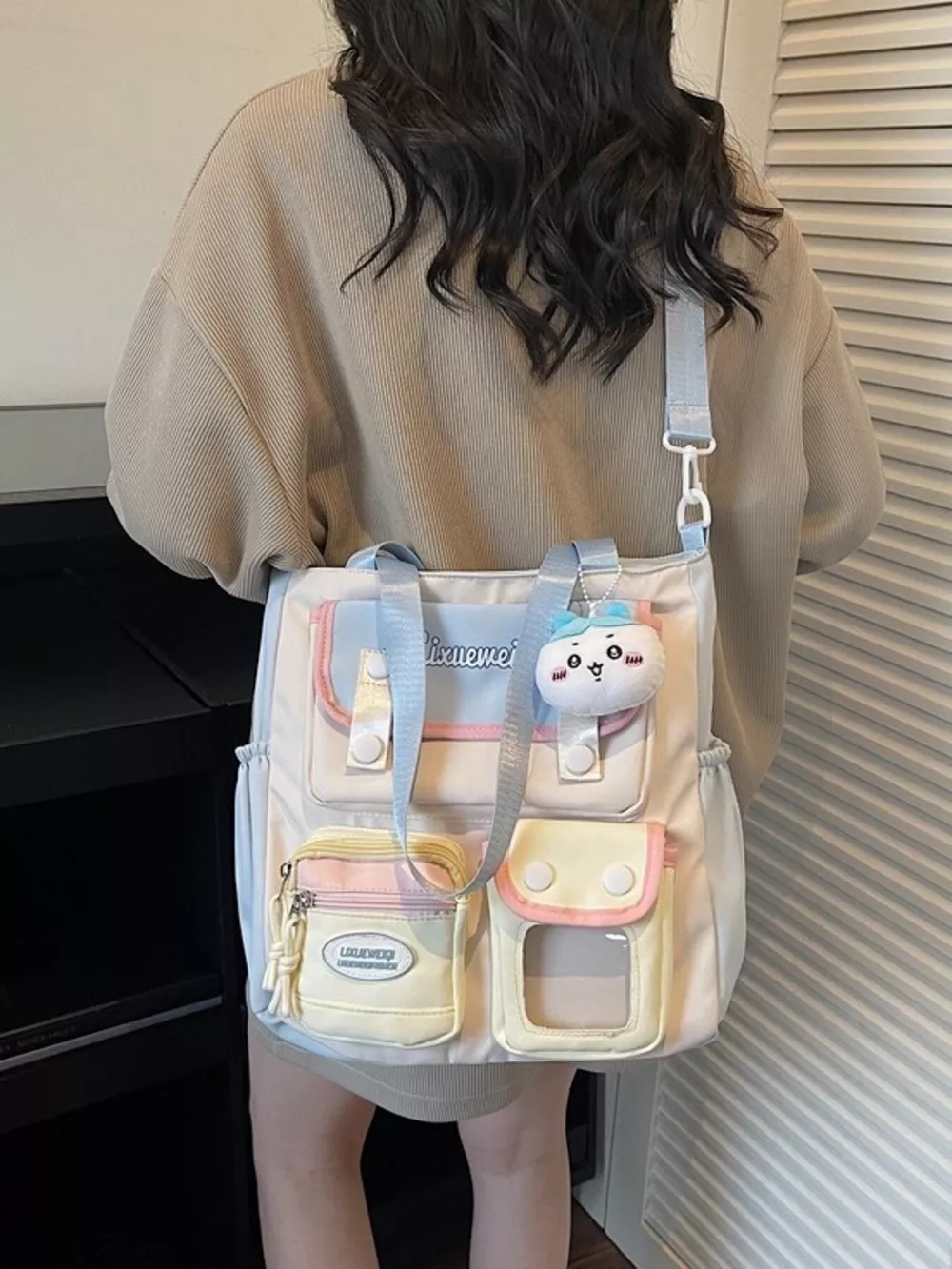 Multi-Pocket Shoulder Bag, image 5
