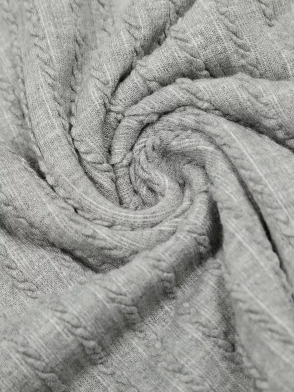 Men's Ribbed Knit Polo with Contrast Stitching, image 4