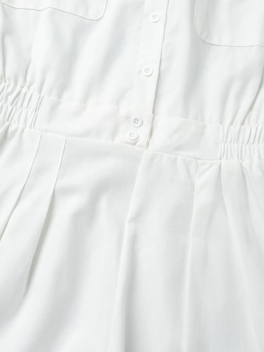 Casual Button Front Long Sleeve Romper, image 9