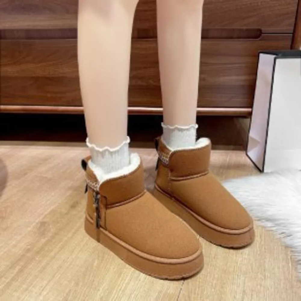 Round Toe Platform Boots, image 5