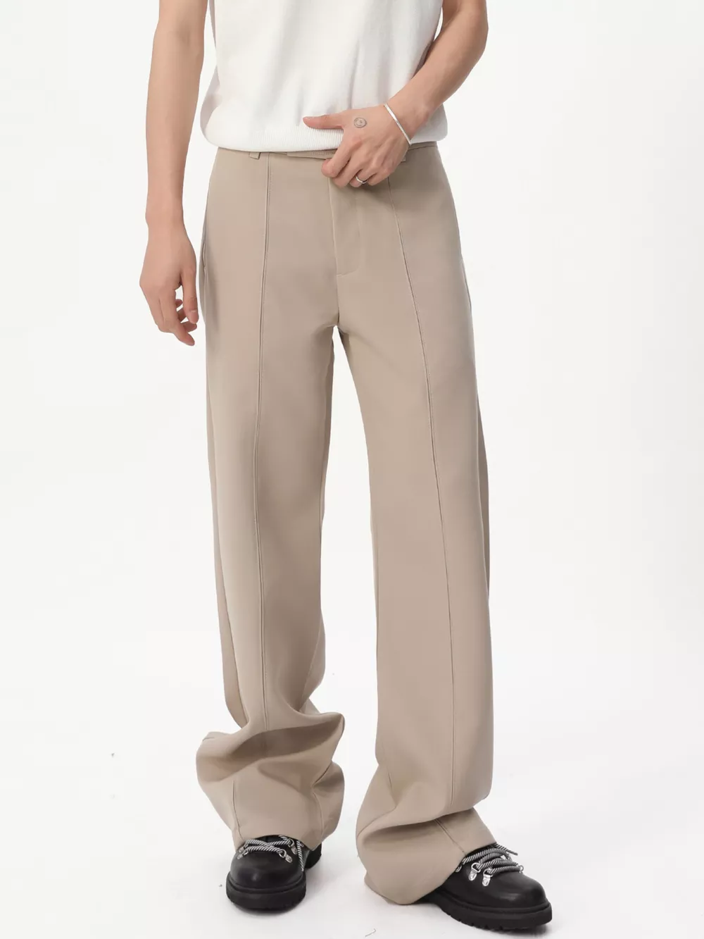 Men's Wide Leg Casual Pants, image 2