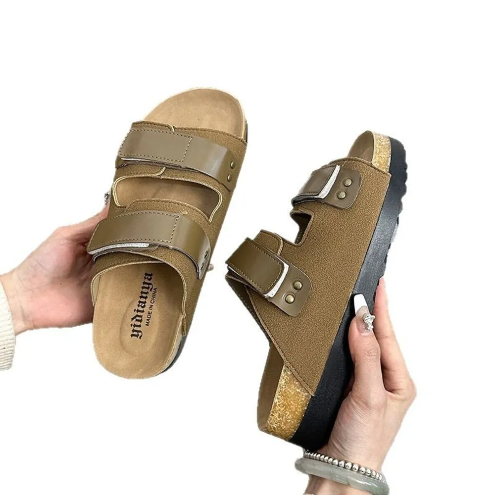 Double Buckle Platform Sandals, image 6
