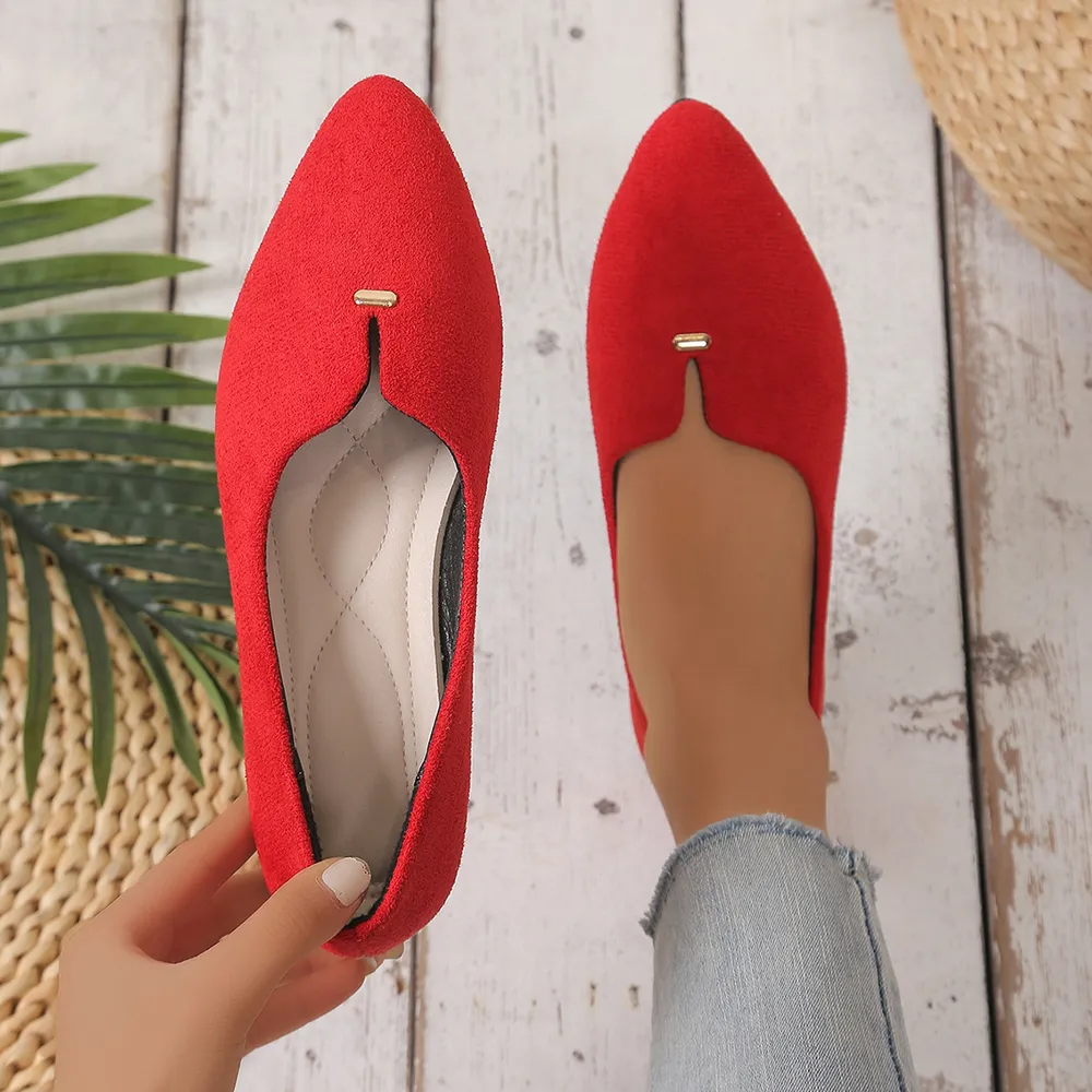 Point Toe Flats Slip-Ons, image 7