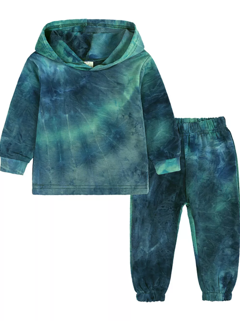 Children's Tie-Dye Hoodie and Pants Set, image 2